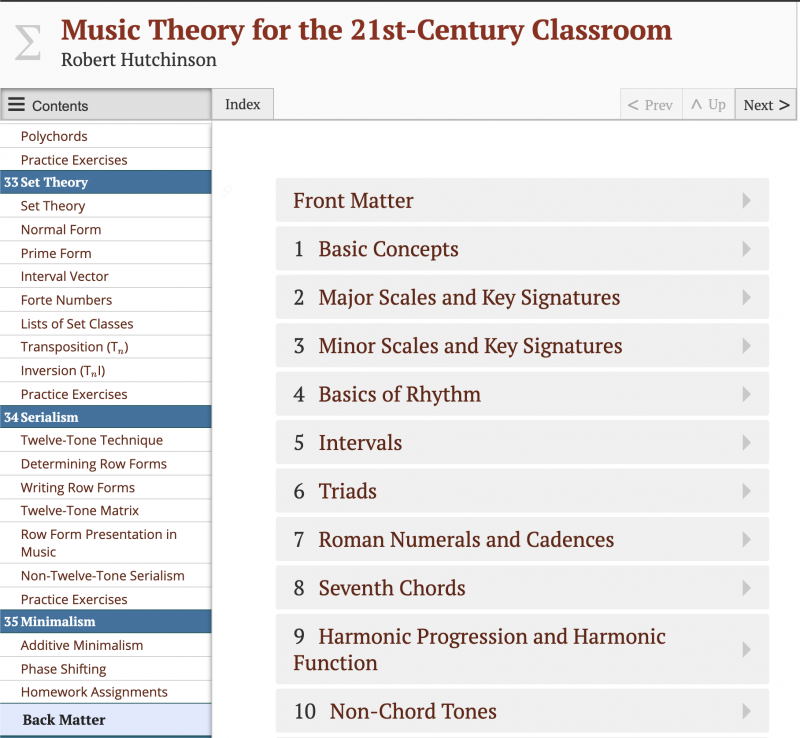 Music Theory for the 21st Century Classroom