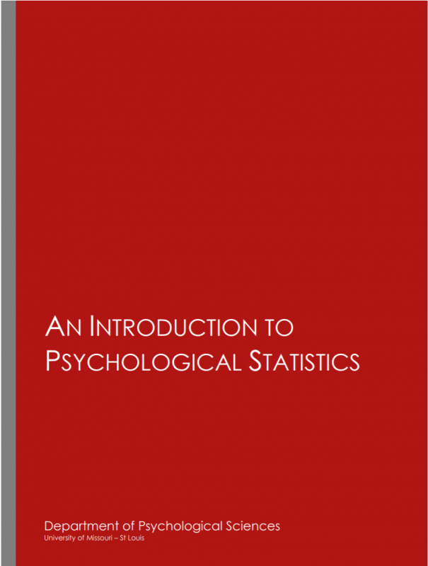 An Introduction to Psychological Statistics